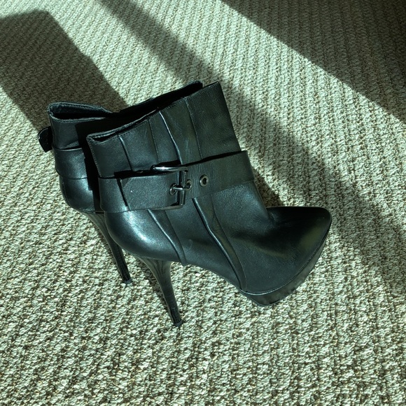 Aldo Leather Heeled Bootie - Picture 7 of 7